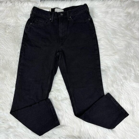 Everlane Women's NWT Coal‎ The Original Cheeky Minimalist Jean W28.5/L25 - Picture 1 of 11